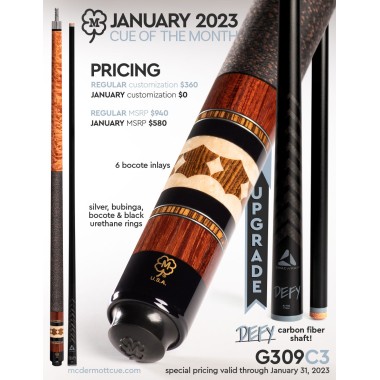 G309C3 January 2023 Cue Of The Month