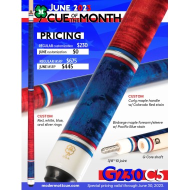 G230C5 JUNE 2023 CUE OF THE MONTH