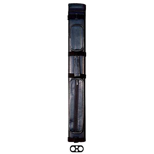 Action AC22 2x2 Hard Pool Cue Case | Oval Vinyl Cue Case