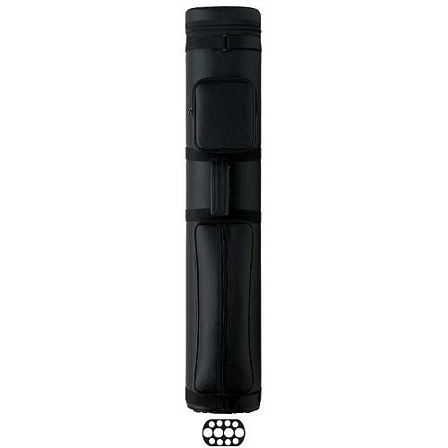 Action AC48 4x8 Hard Pool Cue Case | Oval Vinyl Cue Case
