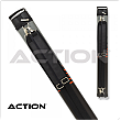 Action Sport ACX22C 2x2 Hard Cue Case – Black Grim Reaper, Crows & Bats Design