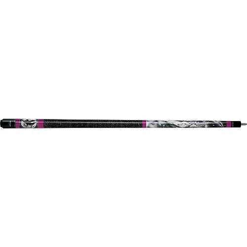 Action ADV 07 Unicorn Pool Cue 13mm – Purple Birdseye Maple, Irish Linen Wrap