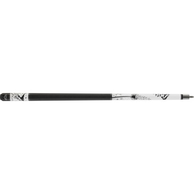 Athena Cues - ATH48 White with black dandelion and bird Peace design