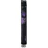 Athena ATHC02 Case 02 - 2x2 = 2 butts / 2 Shafts Black vinyl with purple hearts and flames design