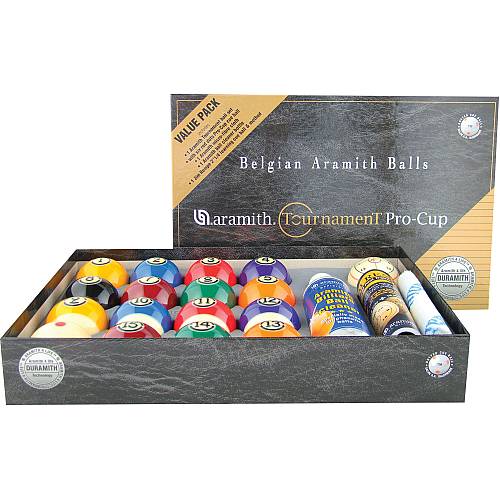 Aramith Tournament Pro Cup Value Pack Ball Set BBATVP