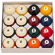 Aramith Crown Standard Pool Ball Set | 2.25" Phenolic Resin (BBCB)