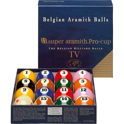 Super Aramith Pro Balls - TV