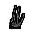 Voodoo BGLVOD Left-Hand Bridge Glove – Skeleton Design for Billiards