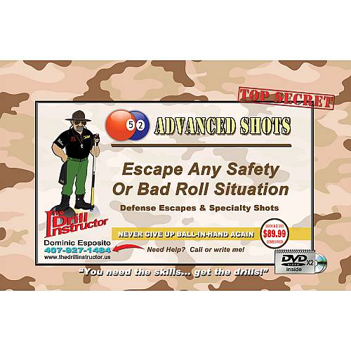 Drill Instructor- Advanced Shots Book and DVD set
