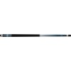 Cuetec - CT264 Pool Cue Black stained fiberglass with silver and white overlays