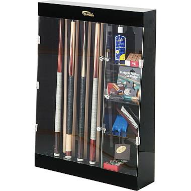 10 Cue DC10A Wall Display Case w/ Shelves