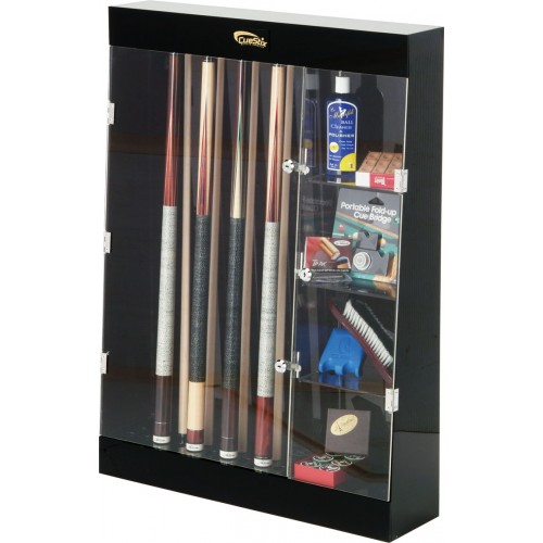 10 Cue DC10A Wall Display Case w/ Shelves