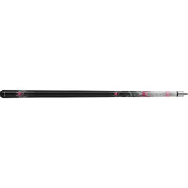 Eight Ball Mafia 11 Pool Cue - Pink Heart & Wings Illustrated Design