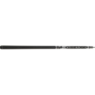 Eight Ball Mafia EBMBK01 - Break Cue White grunge background with stacked "See No Evil, Hear No Evil, Speak No Evil" skulls