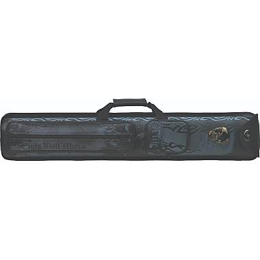 Action Eight Ball Mafia EBMCNA 3x5 Hard Cue Case – Black Nexus Skull