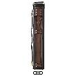 Elite 2x4 Classic Cue Case – Brown Leather ECC24