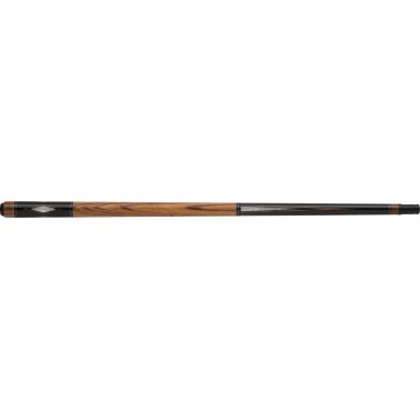 Elite - Prestige 33 Pool Cue - Black stained Maple with Zebrawood points 