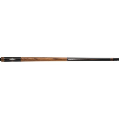 Elite - Prestige 33 Pool Cue - Black stained Maple with Zebrawood points 