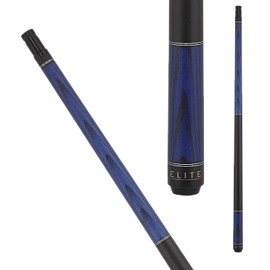 Elite EP42 Prestige Pool Cue | Blue Matte Finish & Tiger Tip