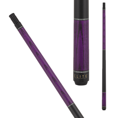 Elite EP45 Prestige Pool Cue | Purple Matte Finish & Tiger Tip