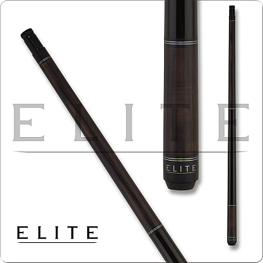 Elite EP55 Pool Cue | Walnut Matte Finish & Tiger Tip