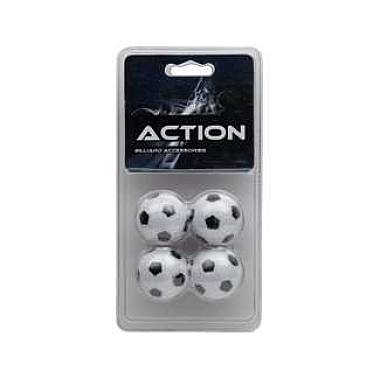 Action FBCBP Classic Soccer-Style Foosballs - 4-Pack - 822114013437