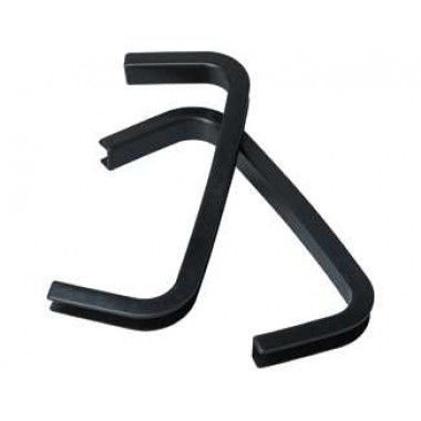 FBGL Foosball Goal Liner – 8" Black Plastic