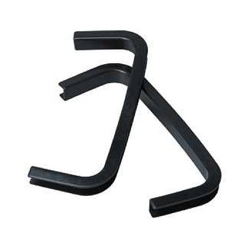 FBGL Foosball Goal Liner – 8" Black Plastic