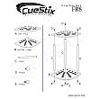 FR8 8-Cue Corner Floor Rack