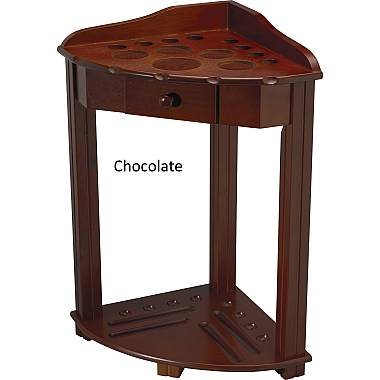 8 Cue FRH8 Deluxe Floor Rack with Drawer | Pool Table Accessory