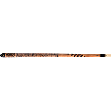 McDermott Wildfire Series Pool Cue G339 Wildfire 3D "Grizzly Bear" laser engraving