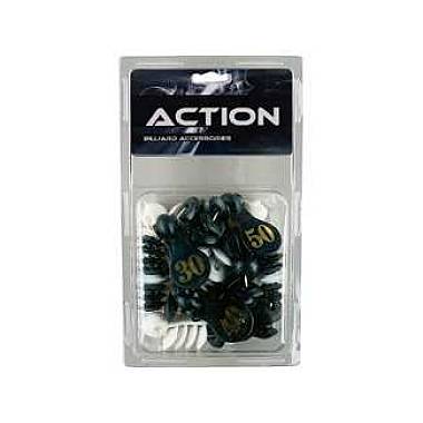 Action GAPSB Plastic Scoring Beads - Traditional Billiard Counter