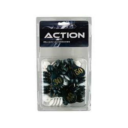 Action GAPSB Plastic Scoring Beads - Traditional Billiard Counter