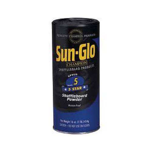 Sun-Glo #5 Shuffleboard Powder - Medium-Fast Speed (9-12ft Tables)
