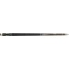 Griffin - GR-05 Pool Cue Dark gray stained with four, ebony, ivory & turquoise overlaid points