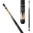 Griffin - GR-26 Pool Cue with black and white overlaid points