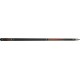 Griffin - GR-30 Pool Cue Black stain, floating white spears, encasing white skull