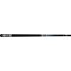 Griffin GR40 Pool Cue - Jet black with cream and mirror overlaid points