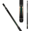 Griffin - GR46  - Black with maple points alternating green and reflective pointshttps://www.cuesplus.com/store/image/cache/gr46-110x110.png 