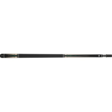 Griffin - GR46  - Black with maple points alternating green and reflective points