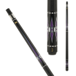 Griffin - GR48 - Black with purple and silver reflective overlay points