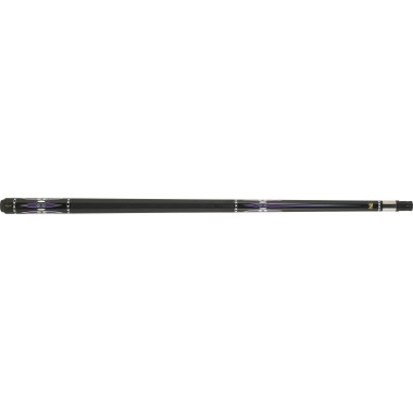 Griffin - GR48 - Black with purple and silver reflective overlay points