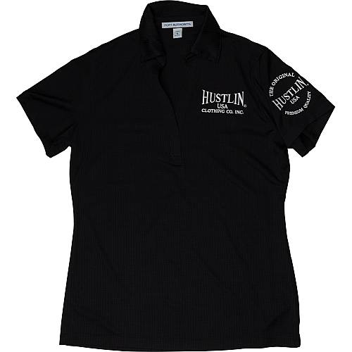 Hustlin USA HUSP03 Ladies Polo