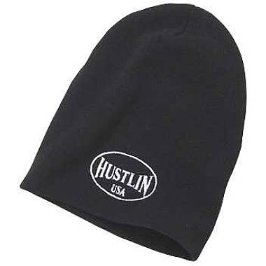 Hustlin USA Skull Cap black