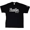 Hustlin Black T-Shirt 8 Ball Rack | Unisex Pool Shirt HUST01