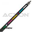 Action IMP14 Impact Series Pool Cue | Multi-Color Block Design