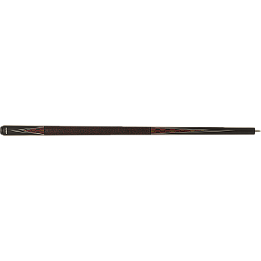 Action Impact IMP68 Cue - Matte black with 4 sliver points and red links in the points