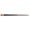 Action - Inlays 11 Pool Cue - Dark chocolate stain spliced inlay points