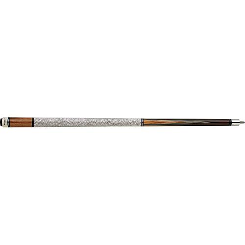 Action - Inlays 13 Pool Cue - Zebra wood spliced inlay points