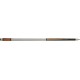 Action - Inlays 13 Pool Cue - Zebra wood spliced inlay points